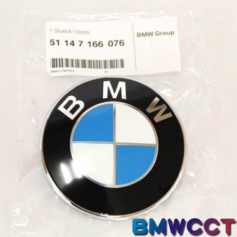 BMW原廠 E91 後箱蓋圓形標誌LOGO
