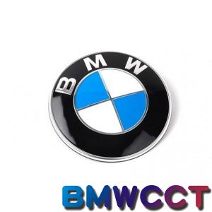 BMW 原廠引擎蓋圓形標誌車前蓋LOGO