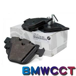 BMW 原廠F01 F02 F07後煞車來令片 附感應線