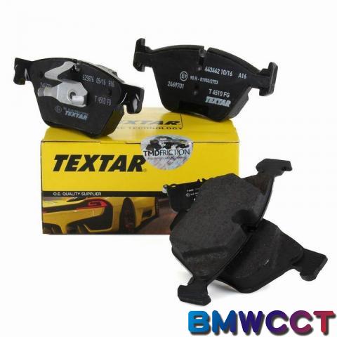 德國TEXTAR BMW F10 11 F18前煞車來令片