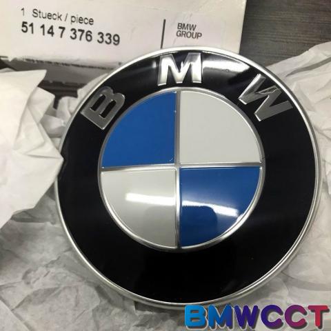 BMW原廠F48 F15 F85 F16 F86引擎蓋圓形標誌車前蓋LOGO X1 X5 X6