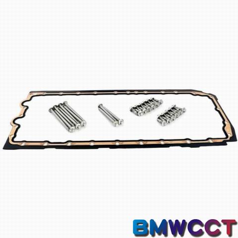 BMW原廠N52N N53 N55 N54油底殼墊片含鋁製螺絲組 F系列