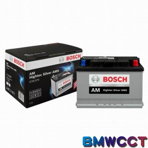 BOSCH 78A 12V大功率銀合金電瓶Hightec Silver AMS