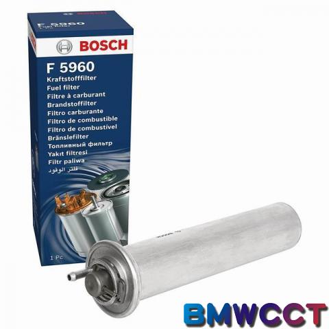 德國BOSCH BMW E39 E38 E53 汽油濾清器附調壓閥 M54 M62
