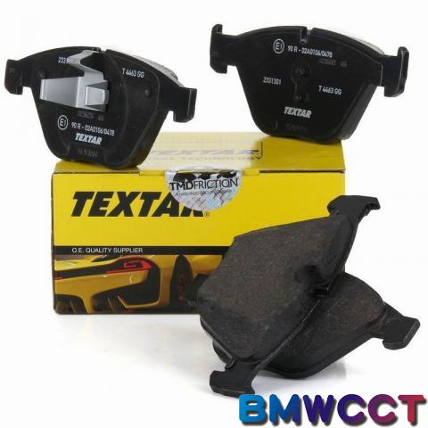 德國TEXTAR BMW E90 E92 E91 E84 X1前煞車來令片