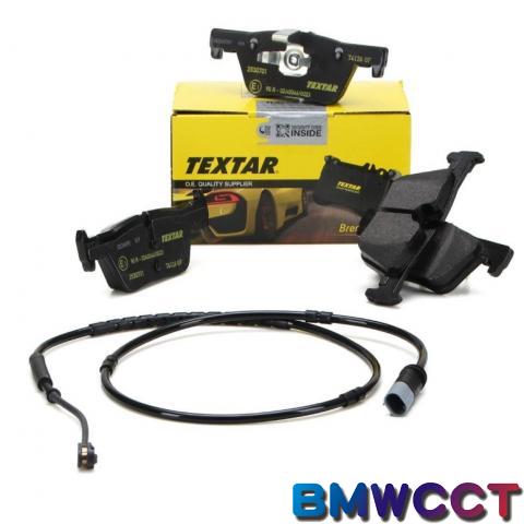 TEXTAR BMW F20 F30 F31 F32後煞車來令片含感應線(2.0以下)