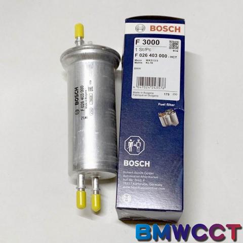 德國BOSCH BMW E53 X5 3.0 4.4 4.6 4.8汽油濾清器帶調壓器