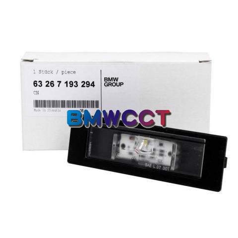 BMW原廠LED牌照燈E81 E87 F20 F21 F06 F12 F13 I01 E89